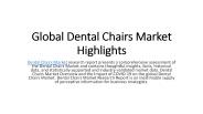 Dental Chairs Market Highlights
