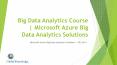 Big Data Analytics Course | Microsoft Azure Big Data Analytics Solutions PowerPoint PPT Presentation