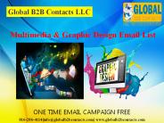Multimedia & Graphic Design Email List