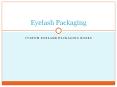 Eyelash packaging PowerPoint PPT Presentation