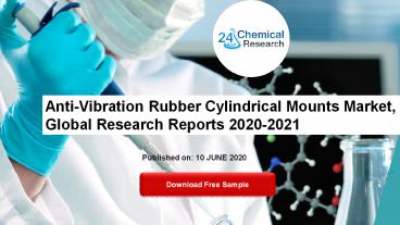 Anti-Vibration Rubber Cylindrical Mounts Market, Global Research Reports 2020-2021