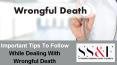 Important Tips To Follow While Dealing With Wrongful Death PowerPoint PPT Presentation