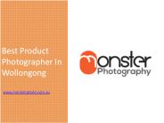 Best Product Photographer In Wollongong