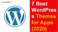 7 Best WordPress Themes for Apps (2020) PowerPoint PPT Presentation