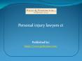 Personal injury lawyers ct PowerPoint PPT Presentation