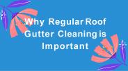 Why Regular Gutter Cleaning is Important