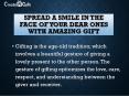 SPREAD A SMILE IN THE FACE OF YOUR DEAR ONES WITH AMAZING GIFT PowerPoint PPT Presentation