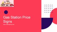 Gas Station Price Signs | Sign Repair| maliklighting.com