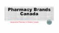 Canadian Pharmacy Program | Wholesale Pharmacy Canada PowerPoint PPT Presentation