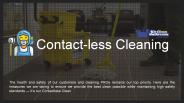 We Clean Bathroom's Contact less Cleaning