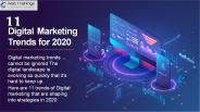 Top 11 Digital Marketing Trends in 2020