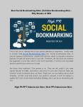Best Social Bookmarking Sites | Dofollow Bookmarking Sites - Fifty Shades of SEO PowerPoint PPT Presentation