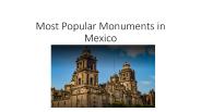 popular monuments in Mexico