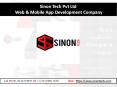 Sinon Tech Pvt Ltd - Web & Mobile App Development Company PowerPoint PPT Presentation