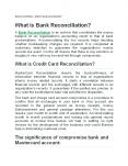 Bank reconciliation - What is bank reconciliation? PowerPoint PPT Presentation
