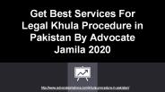 Get Legal Knowledge About Khula Procedure in Pakistan