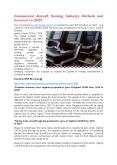 Commercial Aircraft Seating Industry Outlook and Forecast to 2025 PowerPoint PPT Presentation