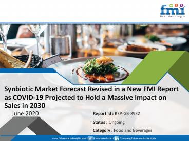 Synbiotic Market Overview, Share, Growth Drivers and Forecast Report 2030