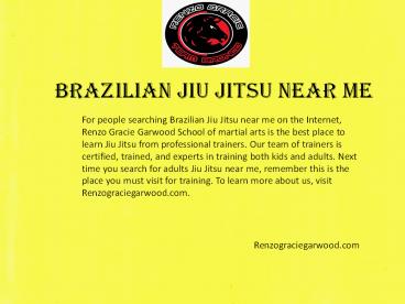 Renzograciegarwood.com - Brazilian Jiu Jitsu Near Me