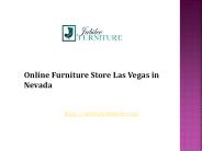 Online Furniture Store Las Vegas in Nevada