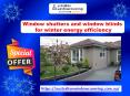 winter offer in window blinds PowerPoint PPT Presentation