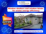 winter offer in window blinds