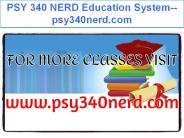 PSY 340 NERD Education System--psy340nerd.com