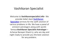 Vashikaran Specialist Narayan Shastri