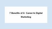 Benefits of Digital Marketing