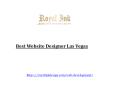 Best Website Designer Las Vegas PowerPoint PPT Presentation