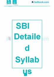 SBI PO Syllabus 2020 – Check Detailed Syllabus with Preparation Notes! (1)