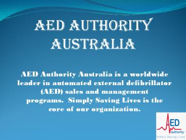 Zoll Defibrillators Australia