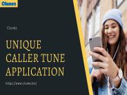 Unique caller tune application