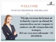 Norton Helpdesk nederland