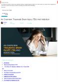 An Overview: Traumatic Brain Injury (TBI) And Addiction PowerPoint PPT Presentation