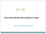 Best Social Media Advertising Las Vegas