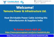 Heat Shrinkable Power Cable Jointing Kits