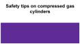 Safety Tips on using Compressed gas Cylinders PowerPoint PPT Presentation