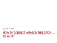 How To Connect Amazon Fire Stick To Wifi?