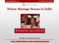 Most Famous Widow Marriage Bureau in Delhi PowerPoint PPT Presentation