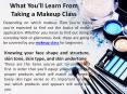 What you'll Learn From Taking a Makeup Class PowerPoint PPT Presentation