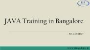 Java Training In Marathahalli