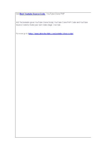 presentation player overlay