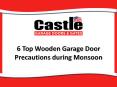 6 Top Wooden Garage Door Precautions during Monsoon PowerPoint PPT Presentation