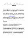 myON – More Than Just a Digital Library for Schools PowerPoint PPT Presentation