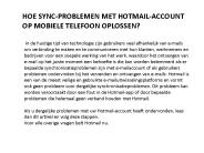 Hotmail Klantenservice Nummer