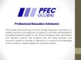 Professional Education Admission PowerPoint PPT Presentation