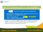 Fix Windows 10 Error Code 0xc00000f | 1-9175805618