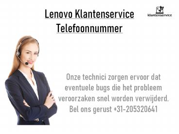 lenovo Klantenservice telefoonnummer
