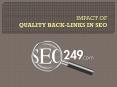 Impact of quality back-link in SEO PowerPoint PPT Presentation